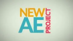 Colorful Kinetic Typgraphy Design Text Business HD Intro Animation Stock After Effects