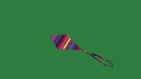 A colorful kite Vídeo Stock 336971497