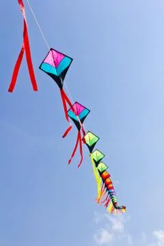 Colorful of kite Stock Photos