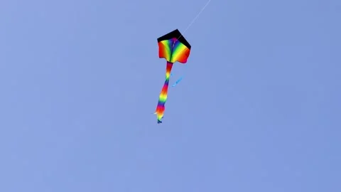 Colorful kites Part 2 Stock Footage 236435006