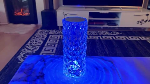 Colorful lamp Video stock 231337824
