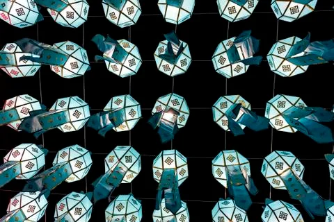 Colorful lantern Stock Photos