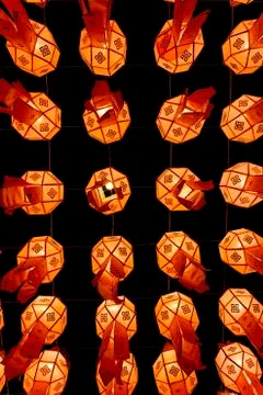 Colorful lantern Stock Photos
