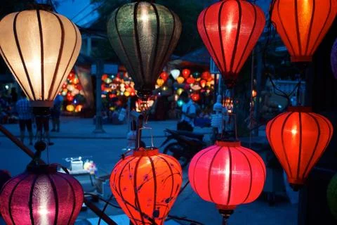 Colorful Lanterns Foto stock