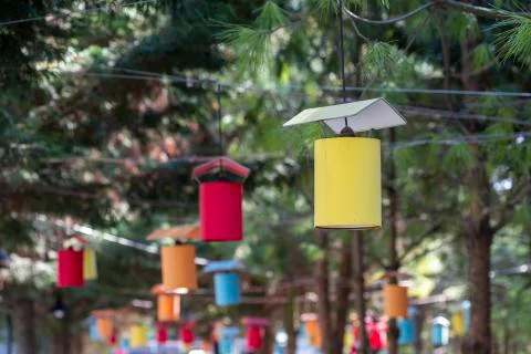 Colorful lanterns Foto stock