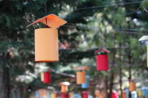 Colorful lanterns Stock-Fotos
