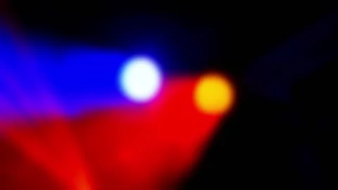 Colorful laser lights Stock Footage 134468092