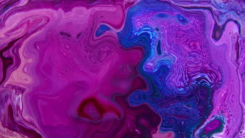 Colorful layered paint texture offering depth and expressive movement Stock Footage 335795019