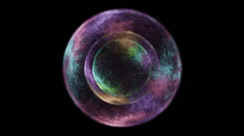 Colorful layers of spheres 스톡 동영상 65803008
