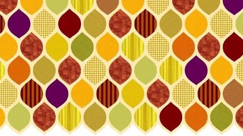 Colorful Leaf Geometric Transition with Luminance Matte Vidéo 344914348