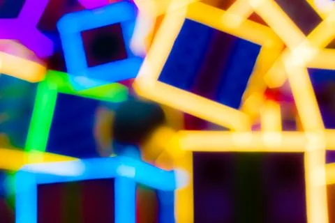 Colorful LED Light Stock Photos