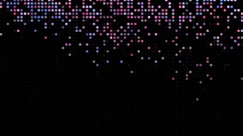 Colorful led lights flashing shining brightly. reflector nightclub Stock Footage 130196653