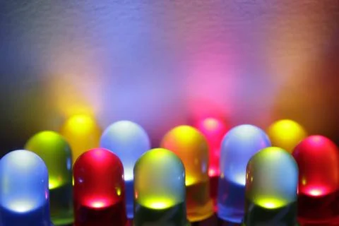 Colorful LED Stock Photos