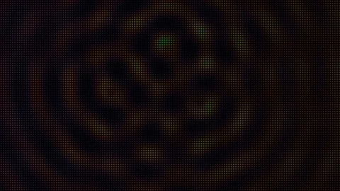 Colorful LED screen pixel grid displaying shifting abstract light Stock Footage 335933305