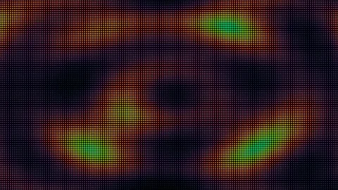 Colorful LED screen pixel texture shifting in vibrant gradients Stock Footage 335933310