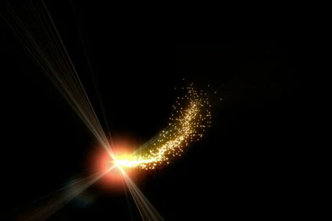 Colorful lens flare Stock Footage