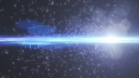 Colorful lens flare Stock Footage