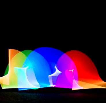 Colorful Light Abstraction Stock Illustration