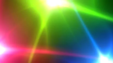 Colorful light beams creating glowing abstract background 스톡 일러스트