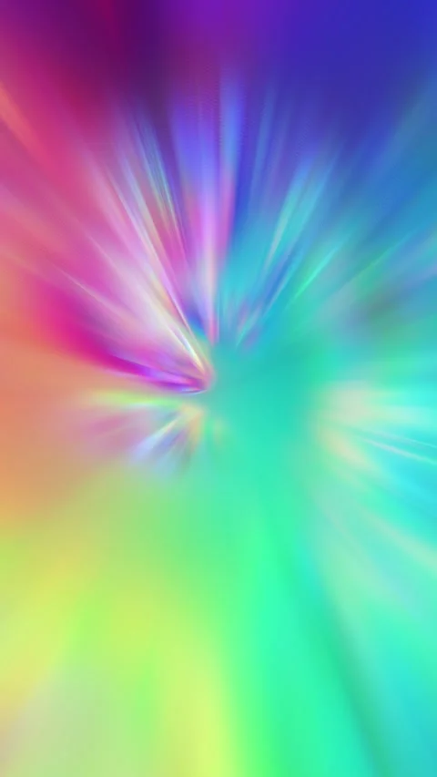 Colorful Light Burst Abstract Loop Vertical Gradient Motion Stock Footage 331893245