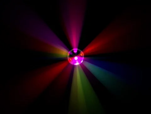 A Colorful Light In The Dark 스톡 동영상 329545362