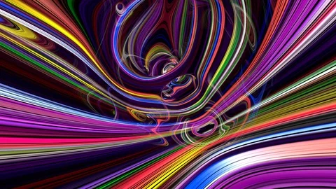 Colorful Light Essence VJ Loop Stock Footage 87266615