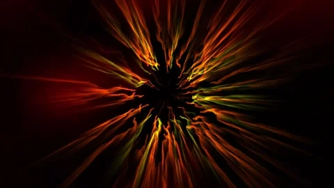 Colorful Light Flares Abstract Effect Stock Footage 316118832