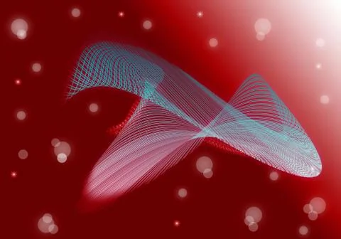 Colorful light lines background Stock Illustration