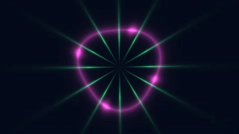 Colorful light pattern for VJ loop motion background Stock Footage 340751607