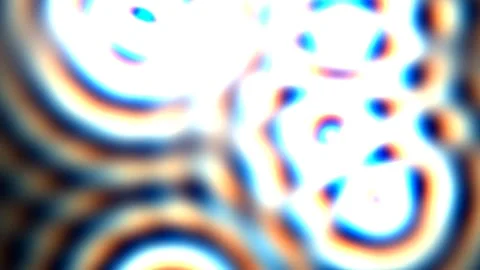 Colorful light patterns create abstract shapes in motion Stock Footage 338331281