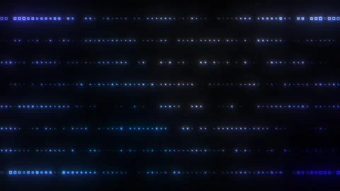 Colorful light patterns create a mesmerizing display in a dark setting during Stock Footage 299314041