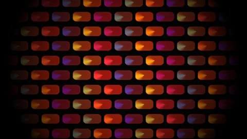 Colorful light patterns create a vibrant backdrop for Stock Footage 338304123