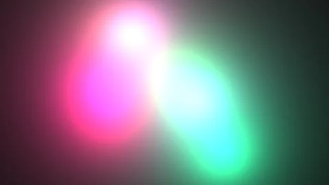 Colorful light patterns dance in the dark environment Stock Footage 338007935