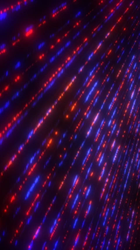 Colorful light patterns illuminate a dark setting Stock Footage 313334975