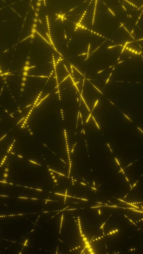 Colorful light patterns illuminate the space Video stock 313047821