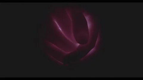Colorful Light Pulsating In Hands Stock Footage 167522582