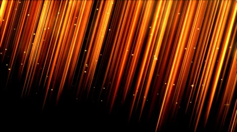 Colorful Light Rays - Loop, Orange Stock Footage 34666431