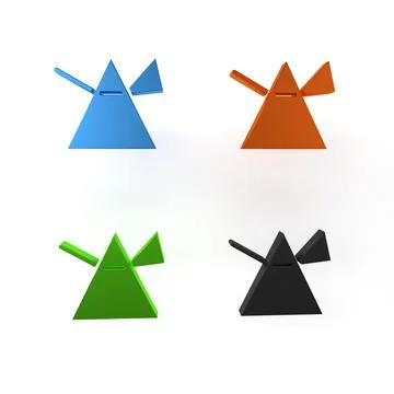 Colorful Light rays in prism icon isolated on white background. Ray rainbow.. イラスト素材