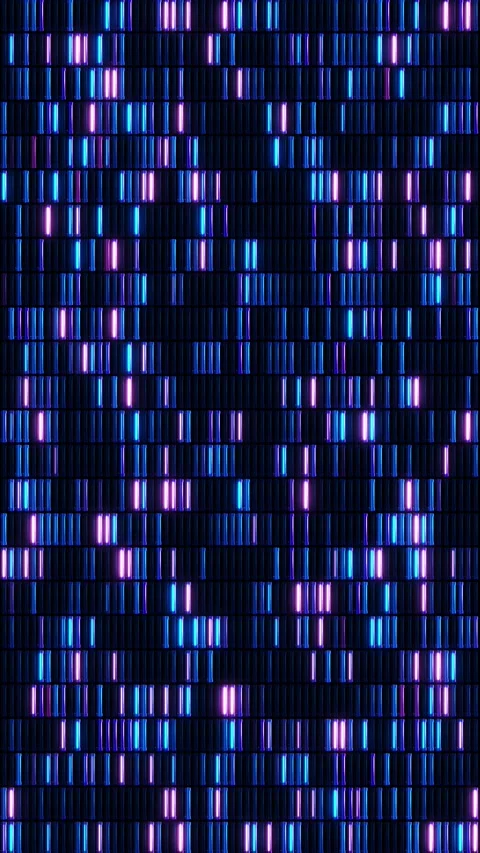 Colorful Light Sequence Digital Signal Visualization Tech digital signal high sp Stock Footage 341905987