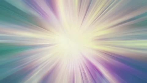 Colorful light shining rays pastel abstract background. 4k animation loop Stock Footage 195935849