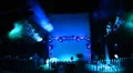 Colorful light show of moving headlights in various colors and motion - 2 HD Footage