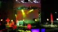 Colorful light show of moving headlights in various colors and motion - 5 HD Footage