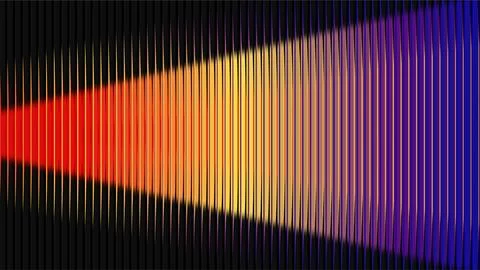 Colorful Light Spectrum Display with Vertical Lines. 스톡 일러스트