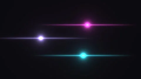 Colorful light streaks on a dark background for creative Stock Footage 338280237