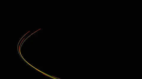 Colorful light streaks Stock Footage 133529700