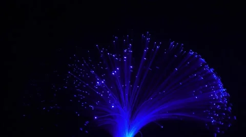 Colorful Light Vulcan in Night Stock Footage 67876782