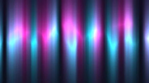 Colorful light waves create abstract patterns in motion Stock Footage 338012228
