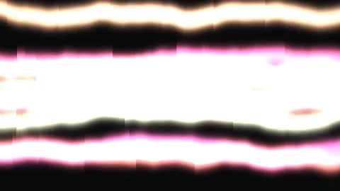 Colorful light waves move across a dark background Stock Footage 338228498