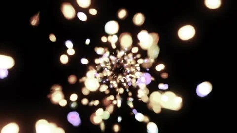 Colorful Lights Animation Loop Stock-Footage 218977855