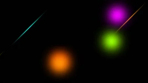 Colorful lights are moving and glowing in pattern 스톡 동영상 162557504